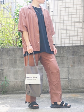 シゲさん（メンズ・169cm）の夏コーディネート