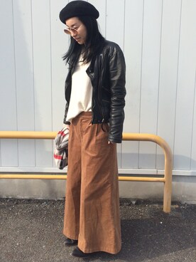 nanaさん（レディース・158cm）の冬コーディネート