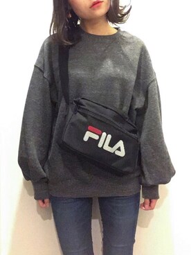 「ミカヅキモモコ（ミカヅキモモコ）のアイテム（アクセサリー）」を使った、Sanaさん（レディース・153cm）の冬コーディネート