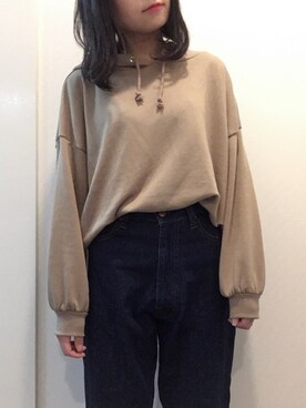 「AMERICAN HOLIC」｜Sanaさん（レディース・153cm）の冬コーディネート