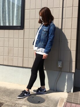 nk.kyaoさん(レディース・166cm)の春コーディネート