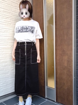 Chaachan☺︎さん（レディース・162cm）の春コーディネート