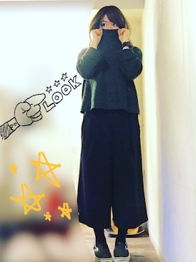 satoさん（レディース・156cm）の冬コーディネート