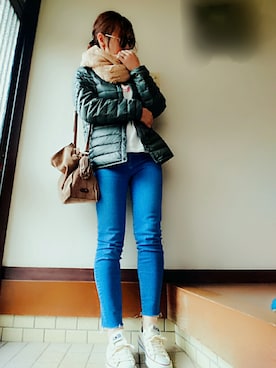 「CONVERSE（コンバース）のconverse（コンバース） ALL STAR OX（オールスターOX）（スニーカー）」を使った、＊心愛＊ココさん（レディース・160cm）の秋コーディネート