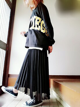 「アイテム（ラッピングキット、レッド系）」を使った、＊心愛＊ココさん（レディース・160cm）の春コーディネート