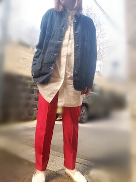 白ローファー の人気ファッションコーディネート Wear