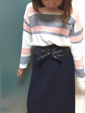 「SPINNSコーデ」｜y❤︎aさん（レディース・153cm）の春コーディネート