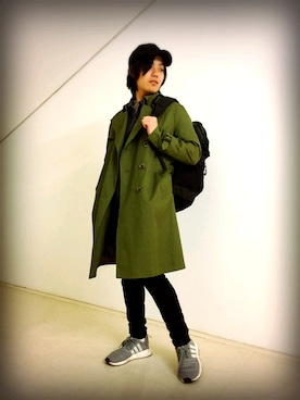 「GGD（ジージーディー）のアイテム（パンツ）」を使った、GRAND GLOBALつくば店さん（メンズ・170cm）の秋コーディネート