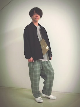 「GGD（ジージーディー）のアイテム（その他アウター）」を使った、GRAND GLOBALつくば店さん（メンズ・173cm）の冬コーディネート