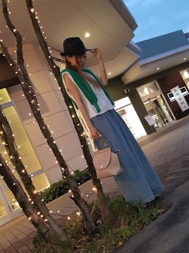 「Cynical（シニカル）のアイテム」を使った、GRAND GLOBALつくば店さん（レディース・154cm）の春コーディネート