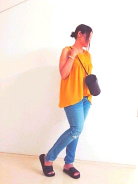 「Sala Sally（サラ　サリー）のアイテム」を使った、GRAND GLOBALつくば店さん（レディース・163cm）の夏コーディネート