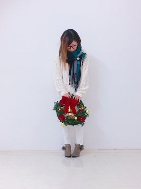 「Sala Sally（サラ　サリー）のアイテム」を使った、GRAND GLOBALつくば店さん（レディース・153cm）の秋コーディネート