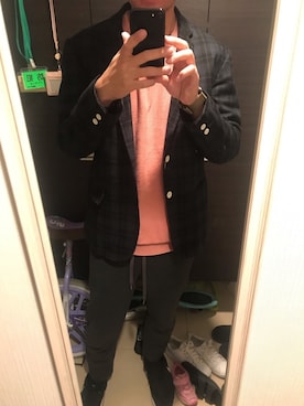 「ivory court（アイボリーコート）のアイテム」を使った、107tbmさん（メンズ・176cm）の冬コーディネート