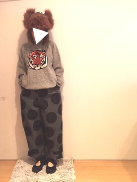 yukaさん(レディース・152cm)の冬コーディネート