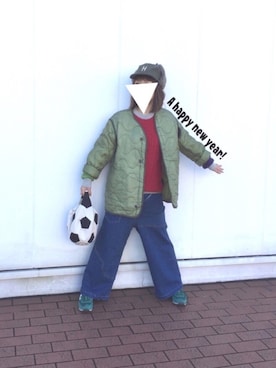 yukaさん（レディース・152cm）の冬コーディネート