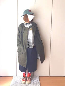 yukaさん（レディース・152cm）の春コーディネート