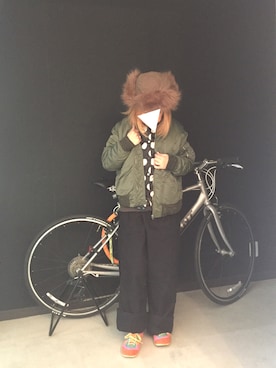 yukaさん(レディース・152cm)の冬コーディネート