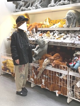 「ヌプシ」｜「アイテム（スリッポン）」を使った、yukaさん（レディース・152cm）の冬コーディネート