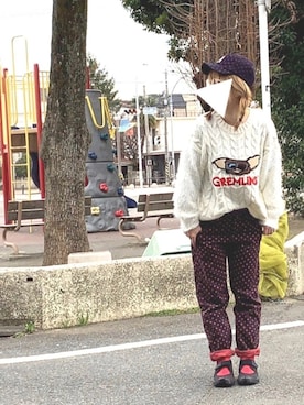 yukaさん（レディース・152cm）の冬コーディネート