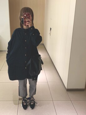 「RehersalL（リハーズオール）のアイテム」を使った、yukaさん（レディース・152cm）の春コーディネート
