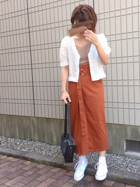 mk*さん（レディース・154cm）の夏コーディネート