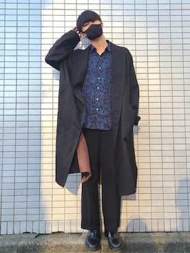 「sulvam（サルバム）のアイテム（ジャケット/アウター）」を使った、kazuさん（メンズ・176cm）の冬コーディネート