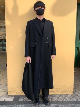 SHAREEF DOUBLE CHESTER COAT