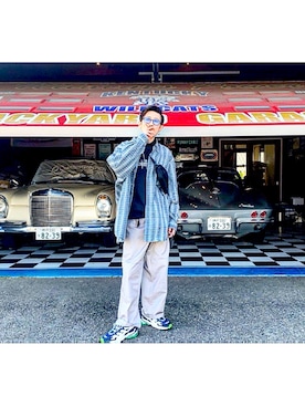 「ベンツ」｜じりひさん（メンズ・173cm）の春コーディネート