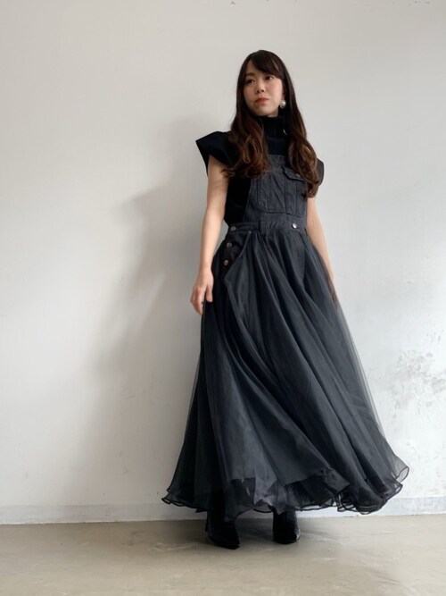 La Belle Etudeなちみさんのジャンパースカートを使ったコーディネート Zozotown