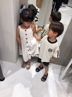 maiさん（キッズ・100cm）の夏コーディネート