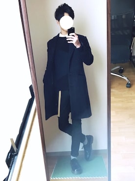 「STUDIOUS（ステュディオス）のアイテム（トップス）」を使った、ryo_kandaさん（メンズ・175cm）の冬コーディネート