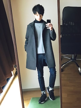 ryo_kandaさん（メンズ・175cm）の冬コーディネート