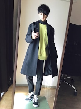 「MAKAVELIC（マキャベリック）のアイテム」を使った、ryo_kandaさん（メンズ・175cm）の冬コーディネート