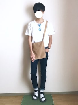 「アイテム（バングル/リストバンド）」を使った、ryo_kandaさん（メンズ・175cm・20代）の春コーディネート