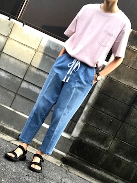 「Jieda（ジエダ）のアイテム」を使った、ryo_kandaさん（メンズ・175cm）の夏コーディネート