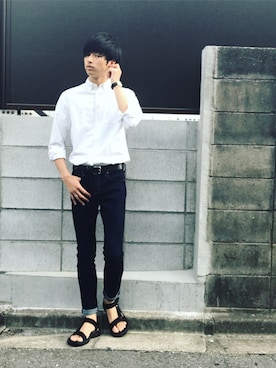 「Teva（テバ）のアイテム」を使った、ryo_kandaさん（メンズ・175cm）の夏コーディネート