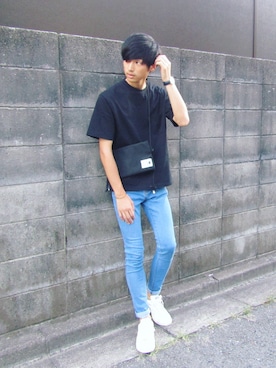「アイテム（バングル/リストバンド）」を使った、ryo_kandaさん（メンズ・175cm・20代）の夏コーディネート