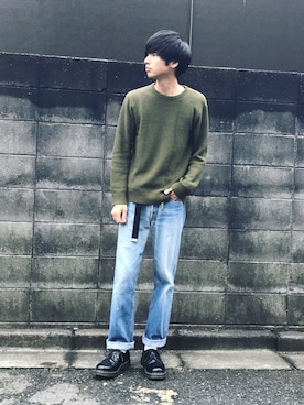 「Levi's」｜ryo_kandaさん（メンズ・175cm）の秋コーディネート