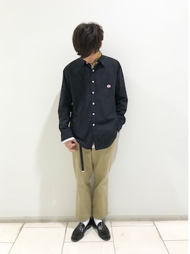 「Vincent et Mireille（バンソンエミレイユ）のアイテム」を使った、ryo_kandaさん（メンズ・175cm）の春コーディネート