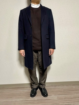 Narisukeさん（メンズ・165cm）の冬コーディネート