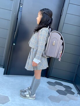スニーカー グレー系 を使った 入学式 の人気ファッションコーディネート Wear