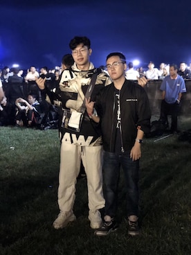 「A-COLD-WALL*(アコールドウォール)のアイテム(バッグ)」を使った、Otems さん(メンズ・180cm)の秋コーディネート