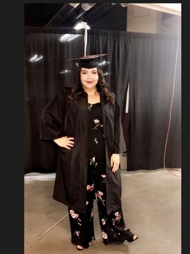 「Torrid（トリッド）のアイテム（オールインワン・サロペット）」を使った、Flower Leosさん（レディース・170cm）の夏コーディネート