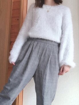 「お買い物」｜「アイテム（アクセサリー）」を使った、みーちゃんさん（レディース・147cm）の秋コーディネート