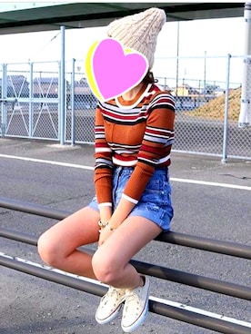 みちゃん。さん（レディース・158cm）の冬コーディネート