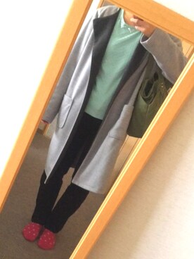 「TipTapTop（ティップタップトップ）のアイテム」を使った、みちゃん。さん（レディース・158cm）の春コーディネート