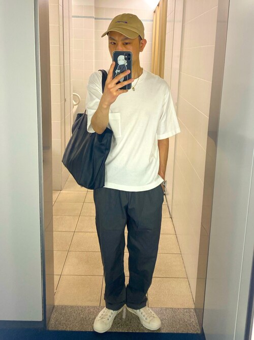 ゆうじ Championのキャップを使ったコーディネート Wear