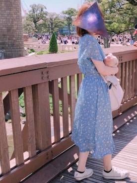 「AVAN LILY（アヴァンリリィ）のアイテム（ワンピース/ドレス）」を使った、かなおさん（レディース・154cm）の冬コーディネート