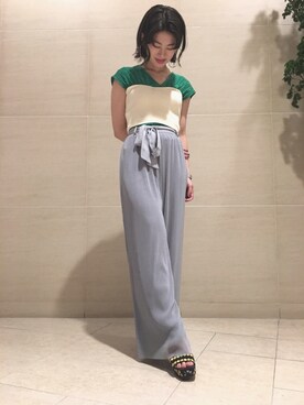 yuka tsuchiyaさん（レディース・153cm）の春コーディネート