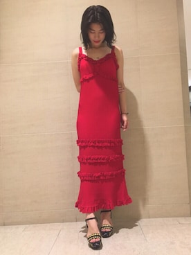 yuka tsuchiyaさん（レディース・153cm）の夏コーディネート